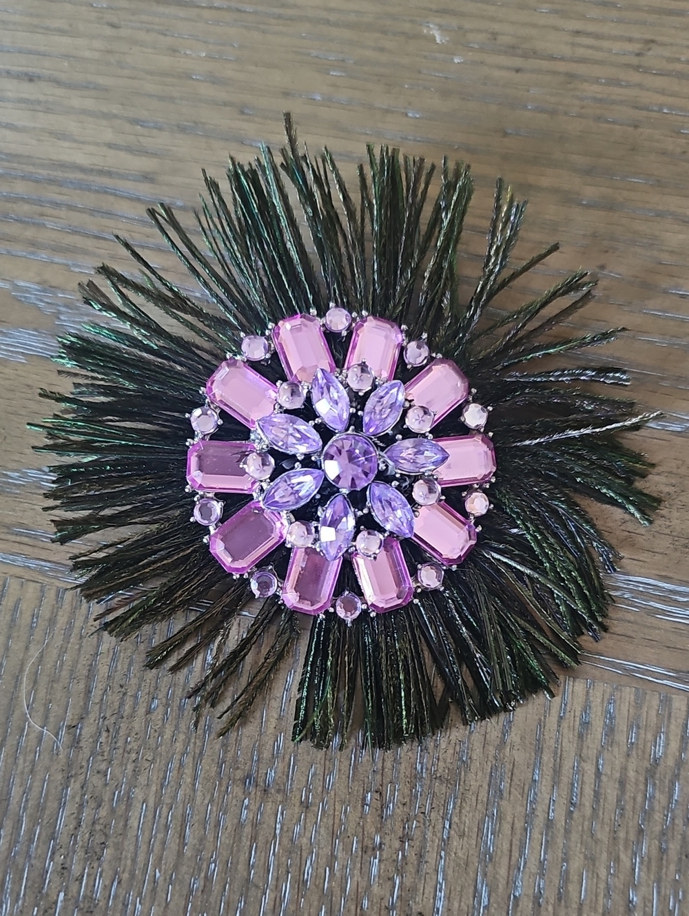 Rhinestone Brooch